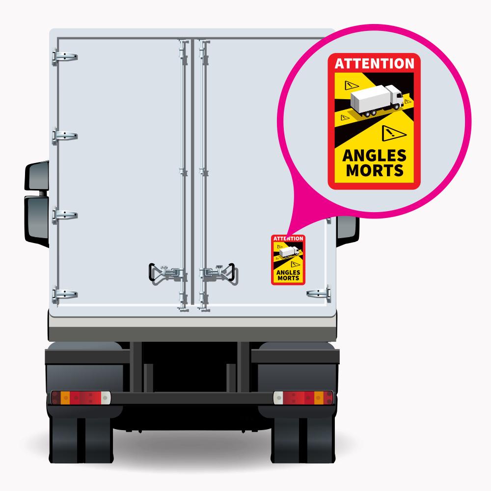 RHA | Shop | Blind Spot Angles Morts HGV Sticker